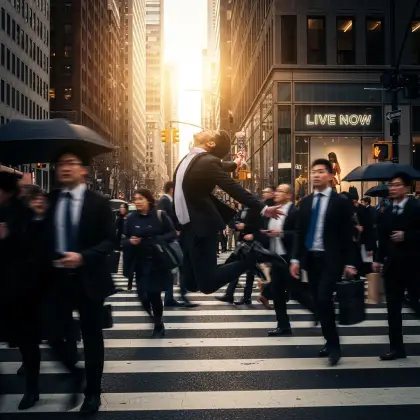 A visual featuring the phrase 'Open to new opportunities'.